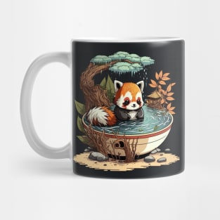 Red Panda Ramen Hot Spring Mug